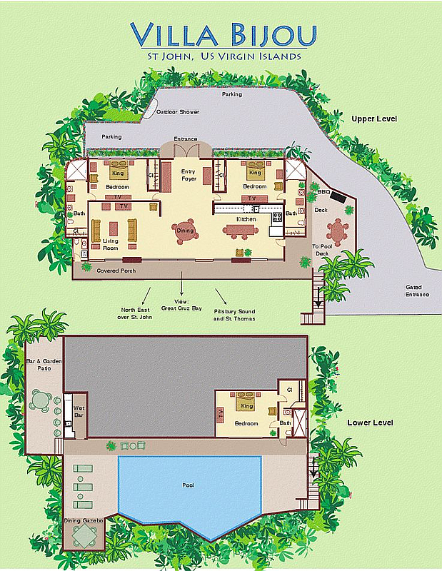 Villa Bijou Floor Plan